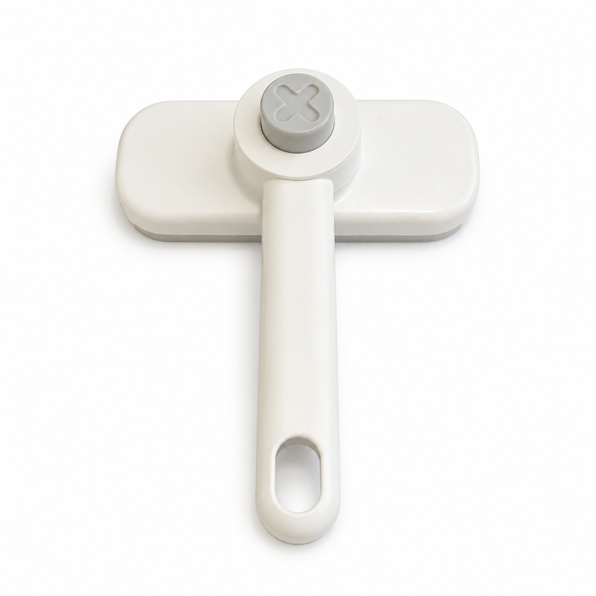 Push-Button Cloth-Grip Cleaner with Adjustable Handle